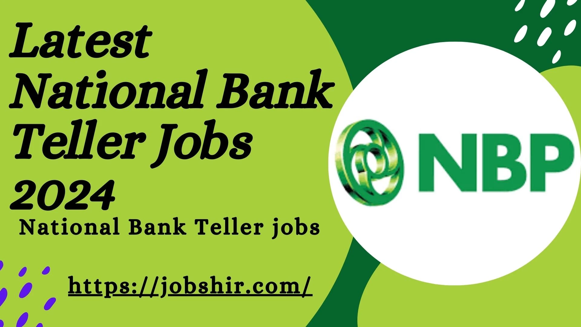 National Bank Teller Jobs