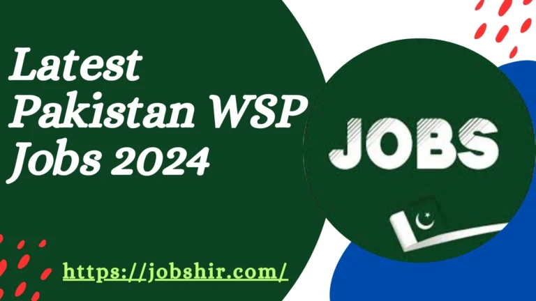 Pakistan WSP Jobs