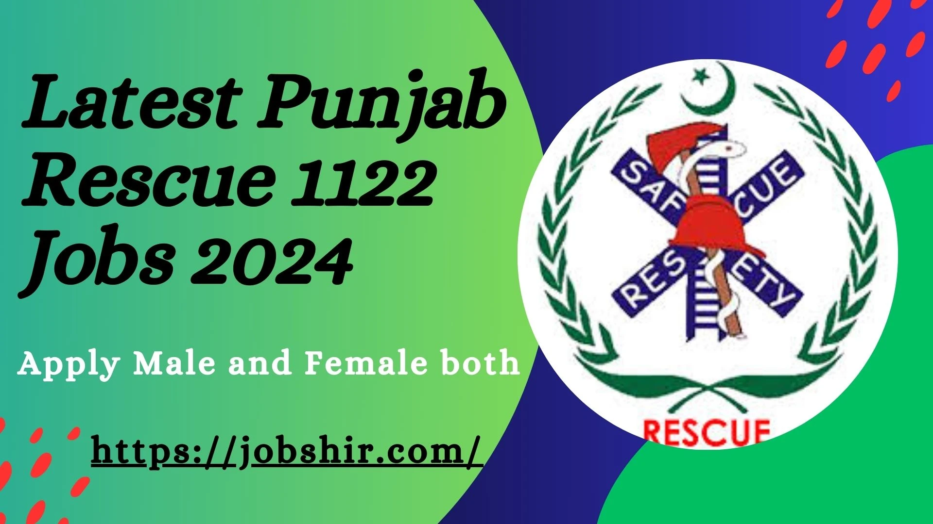 Punjab Rescue 1122 Jobs 2024