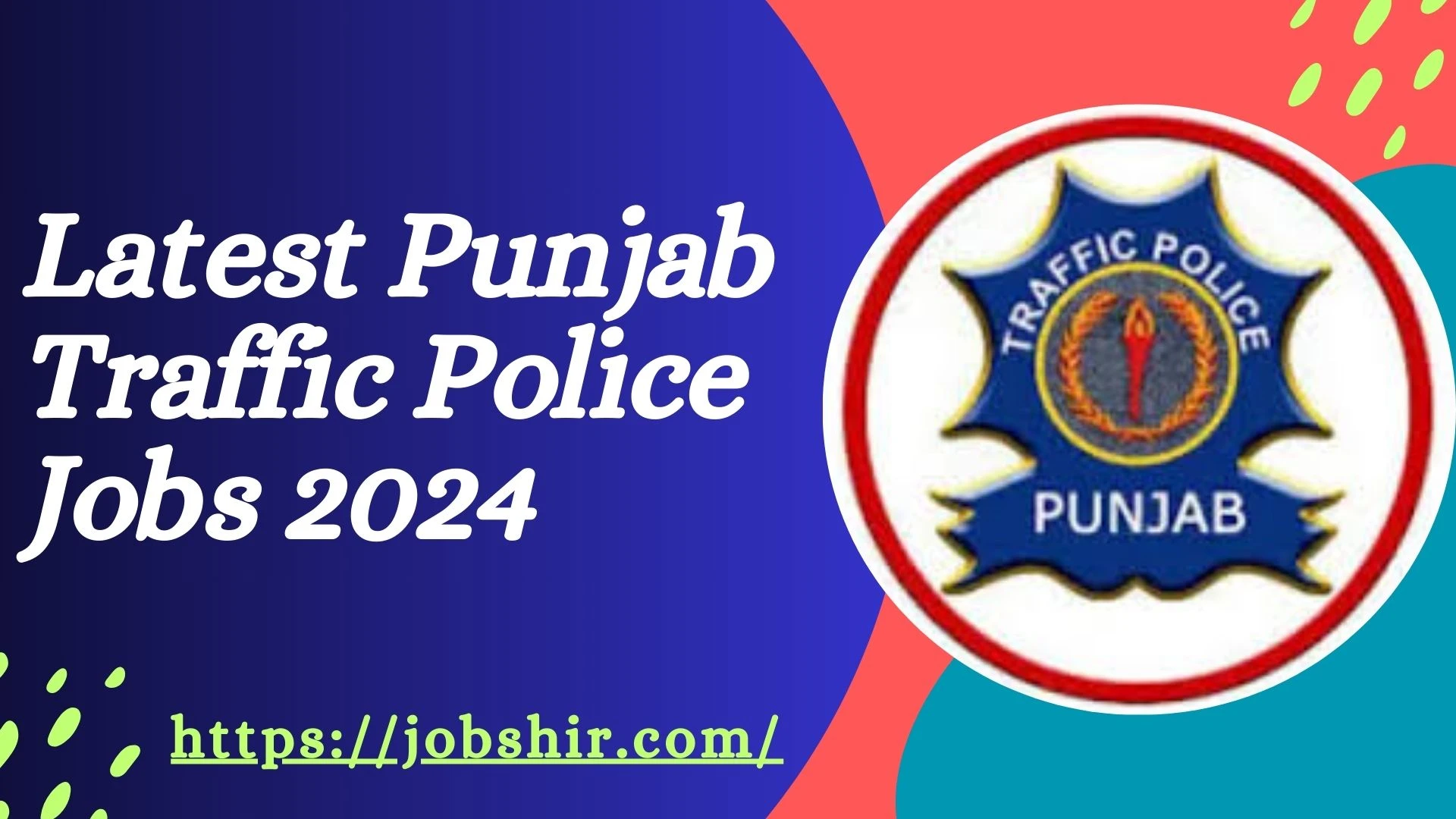 Punjab Traffic Police Jobs 2024