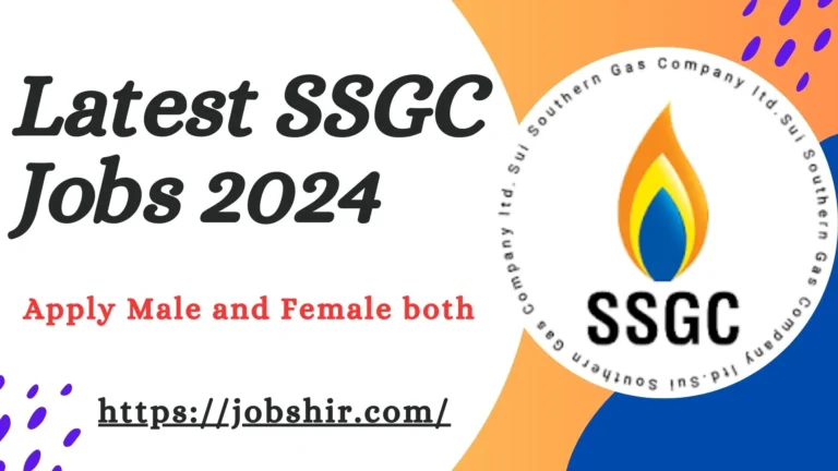 SSGC jobs 2024