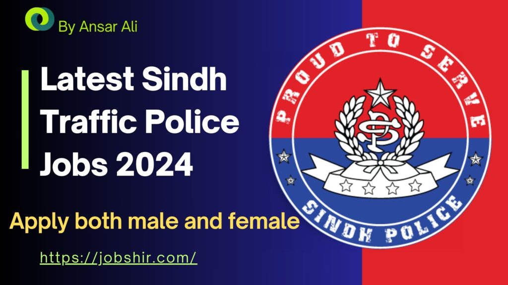 Sindh Traffic Police Jobs 2024 