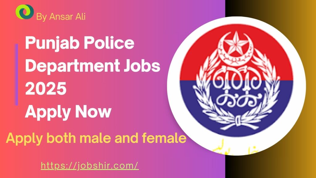 Punjab Police Department Jobs