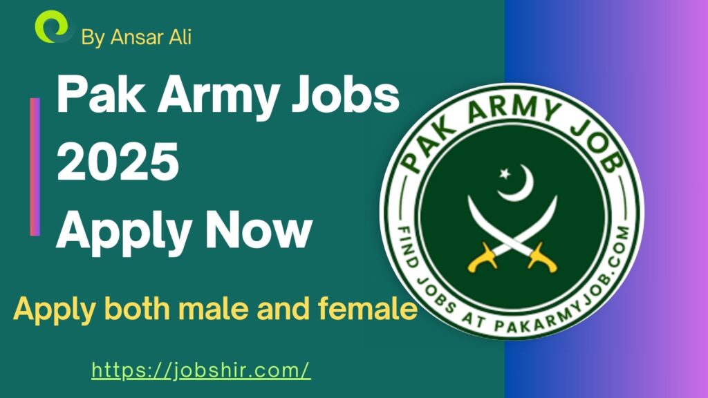 Pak Army Jobs 2025