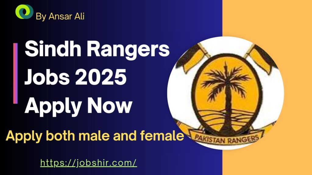 Sindh Rangers Jobs 